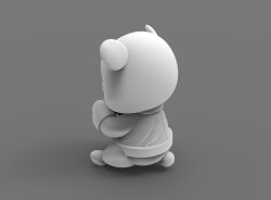 画像15: トリファクトリー[ATN-004]ノンスケール ロシアくまタンククルー 「お休み」セット