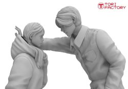 画像10: トリファクトリー[GW-15B]1/24 はたらくJK 壁ドン-女子高校生