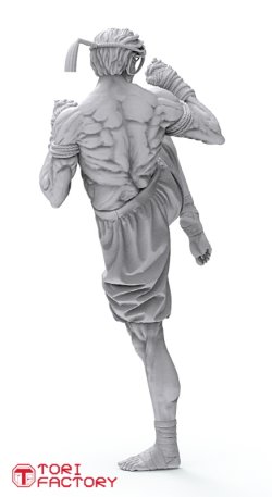 画像5: トリファクトリー[BS-09]1/12 格闘技 タイ ムエタイ 膝蹴りの型