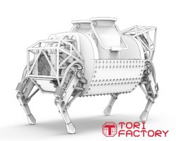 画像9: トリファクトリー[CY-10A]1/35 現用 AIロボカウ ロボティクスダイナミクスモデルB