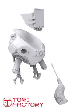 画像2: トリファクトリー[CY-05A]1/35 コリー・ドローン 空から家畜を追う自立ドローン