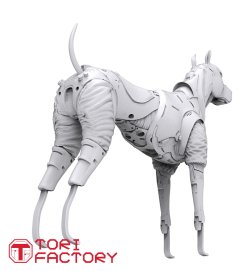 画像4: トリファクトリー[CY-07A]1/35 ロボットコリー「ユナイテッドロボティクス-モデルD」トムの相棒は電動牧羊犬