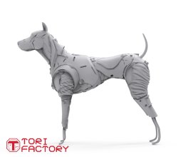 画像3: トリファクトリー[CY-07A]1/35 ロボットコリー「ユナイテッドロボティクス-モデルD」トムの相棒は電動牧羊犬