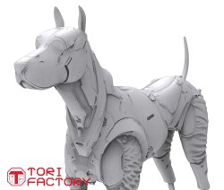 画像2: トリファクトリー[CY-07A]1/35 ロボットコリー「ユナイテッドロボティクス-モデルD」トムの相棒は電動牧羊犬