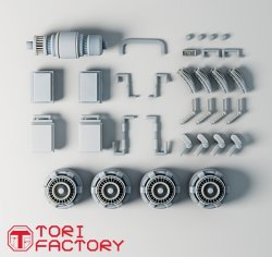 画像13: トリファクトリー[CY-08A]1/35 飛行変換ユニット 「ウラジミールモーターズ-FT160」 空飛ぶ車キット