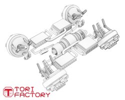 画像12: トリファクトリー[CY-08A]1/35 飛行変換ユニット 「ウラジミールモーターズ-FT160」 空飛ぶ車キット