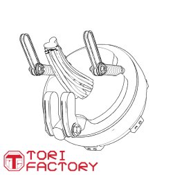 画像6: トリファクトリー[CY-08A]1/35 飛行変換ユニット 「ウラジミールモーターズ-FT160」 空飛ぶ車キット