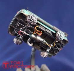 画像4: トリファクトリー[CY-08A]1/35 飛行変換ユニット 「ウラジミールモーターズ-FT160」 空飛ぶ車キット