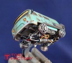 画像3: トリファクトリー[CY-08A]1/35 飛行変換ユニット 「ウラジミールモーターズ-FT160」 空飛ぶ車キット