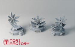 画像4: トリファクトリー[CY-09A]1/35 フィギュアアクセサリー SF風ソーラーシステムとアンテナシステムセット