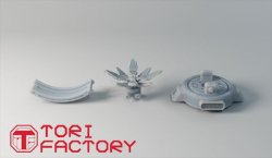 画像5: トリファクトリー[CY-09A]1/35 フィギュアアクセサリー SF風ソーラーシステムとアンテナシステムセット