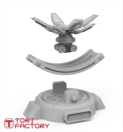 画像13: トリファクトリー[CY-09A]1/35 フィギュアアクセサリー SF風ソーラーシステムとアンテナシステムセット