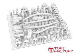 画像16: トリファクトリー[DX-01]1/24 ガールズインアクション デラックスジオラマ 海中散歩