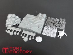 画像21: トリファクトリー[DX-01]1/24 ガールズインアクション デラックスジオラマ 海中散歩