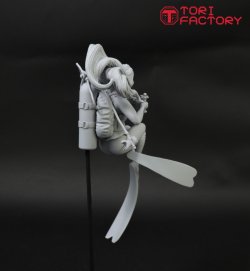 画像8: トリファクトリー[DX-01]1/24 ガールズインアクション デラックスジオラマ 海中散歩