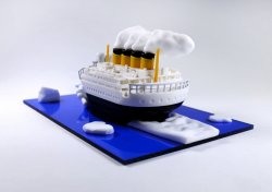 画像5: トリファクトリー[FS-07]ノンスケール「恋する二人」SDタイタニックデコレーションセット(モンモデル用)