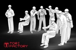 画像13: トリファクトリー[FS-13A]1/350 WWII アメリカ海軍対空砲射撃手セット1