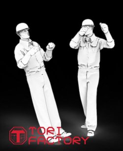 画像15: トリファクトリー[FS-13A]1/350 WWII アメリカ海軍対空砲射撃手セット1