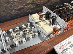 画像17: トリファクトリー[FS-21]1/200 RMS タイタニック 機関室セット DX