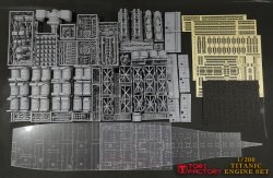 画像20: トリファクトリー[FS-21]1/200 RMS タイタニック 機関室セット DX