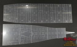 画像24: トリファクトリー[FS-21]1/200 RMS タイタニック 機関室セット DX