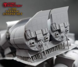 画像25: トリファクトリー[FS-21]1/200 RMS タイタニック 機関室セット DX