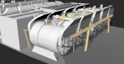 画像3: トリファクトリー[FS-24]1/400 RMS タイタニック 機関室セット