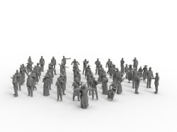 画像8: トリファクトリー[FS-01] 1/200タイタニック号クルー&パッセンジャーセット (トランペッター タイタニック[03713]対応)