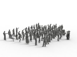 画像7: トリファクトリー[FS-01] 1/200タイタニック号クルー&パッセンジャーセット (トランペッター タイタニック[03713]対応)