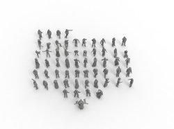 画像5: トリファクトリー[FS-01] 1/200タイタニック号クルー&パッセンジャーセット (トランペッター タイタニック[03713]対応)