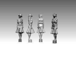 画像11: トリファクトリー[FS-06]1/200タイタニック号クルー&パッセンジャーセットパート3 (トランペッター タイタニック[03713]対応)