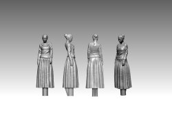 画像8: トリファクトリー[FS-06]1/200タイタニック号クルー&パッセンジャーセットパート3 (トランペッター タイタニック[03713]対応)