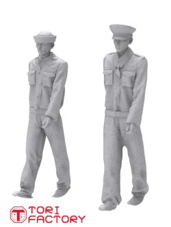 画像5: トリファクトリー[FS-20B]1/200 WWIIアメリカ海軍 戦艦乗組員セット＃5 行進