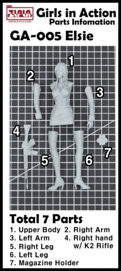 画像2: トリファクトリー[GA-005]1/20 エルシー（１体入り）