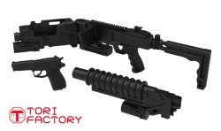 画像19: トリファクトリー[GUN-08]1/12 現用 韓国軍コーナーエクステンションユニット&K5拳銃セット
