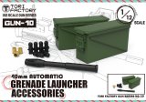 トリファクトリー[GUN-10]1/12 現用 米 Mk19自動擲弾銃用アクセサリーセット