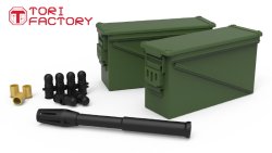 画像3: トリファクトリー[GUN-10]1/12 現用 米 Mk19自動擲弾銃用アクセサリーセット