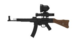 画像14: トリファクトリー[GUN-12]1/12 WWII ドイツStG44突撃銃/w赤外線暗視スコープ"ヴァンパイア"