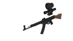 画像12: トリファクトリー[GUN-12]1/12 WWII ドイツStG44突撃銃/w赤外線暗視スコープ"ヴァンパイア"