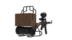 画像10: トリファクトリー[GUN-12]1/12 WWII ドイツStG44突撃銃/w赤外線暗視スコープ"ヴァンパイア"