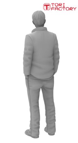 画像4: トリファクトリー[GW-13B]1/24 はたらくJK＋制服男子1 　学ランのイケメン君