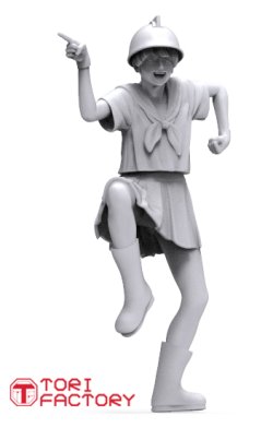 画像4: トリファクトリー[GW-06B]1/24 はたらくJK よし、気をつけてね。