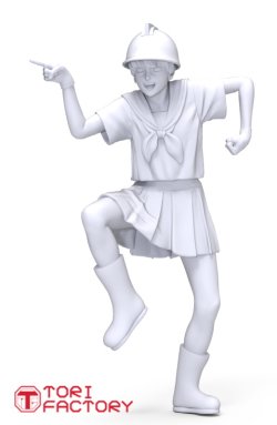 画像2: トリファクトリー[GW-06C]1/20 はたらくJK よし、気をつけてね。