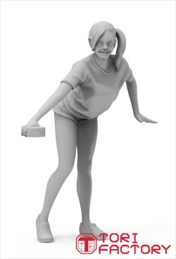 画像3: トリファクトリー[GW-10B]1/24 はたらくJK 洗車は楽しいですよ!その2