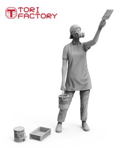 画像6: トリファクトリー[GW-12B]1/24 はたらくJK 塗装中!どんな色がよく似合いますか?その2