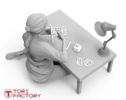 画像4: トリファクトリー[GW-17A]1/35 ホビータイム1 お茶の間女子モデラー