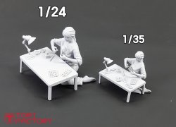 画像13: トリファクトリー[GW-17B]1/24 ホビータイム1 お茶の間女子モデラー