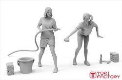 画像9: トリファクトリー[GW-09B]1/24 はたらくJK 洗車は楽しいですよ!その1