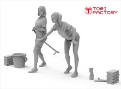 画像10: トリファクトリー[GW-09B]1/24 はたらくJK 洗車は楽しいですよ!その1