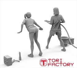 画像11: トリファクトリー[GW-09B]1/24 はたらくJK 洗車は楽しいですよ!その1